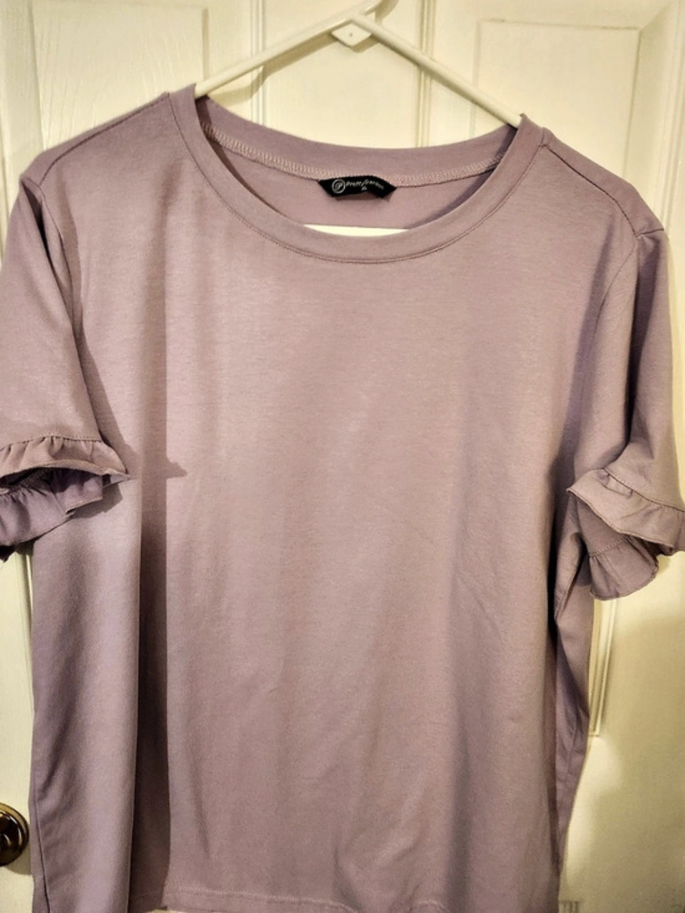 PRETTYGARDEN Ruffle Sleeve Tee